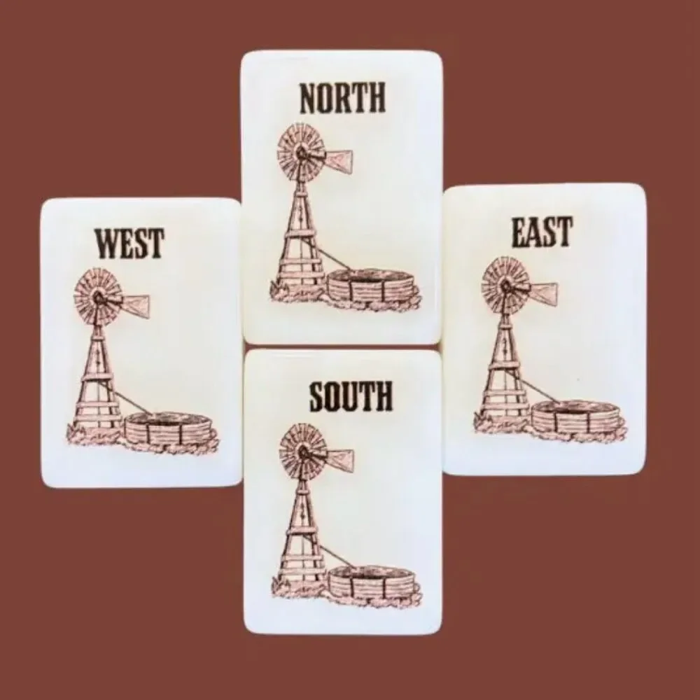 Wild & Western American Mahjong Tiles Only 160 Pc Replacement Set Cowboy Texas - Picture 7 of 13